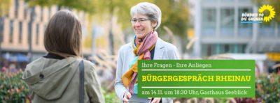 Bürgergespräch Rheinau @ Gasthaus Seeblick