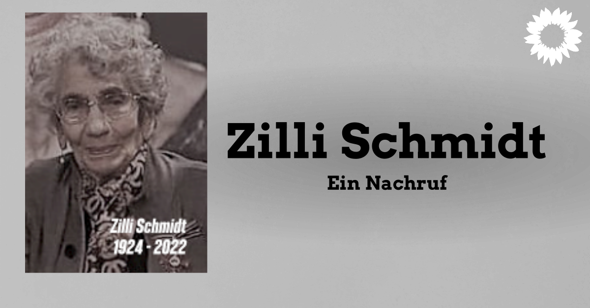 Nachruf Zilli Schmidt