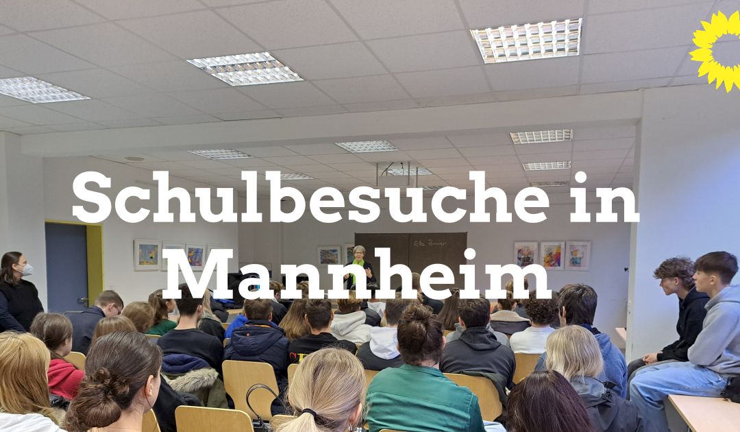 Mannheim: Schulbesuche und Vorlesetag