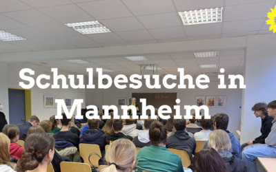 Mannheim: Schulbesuche und Vorlesetag