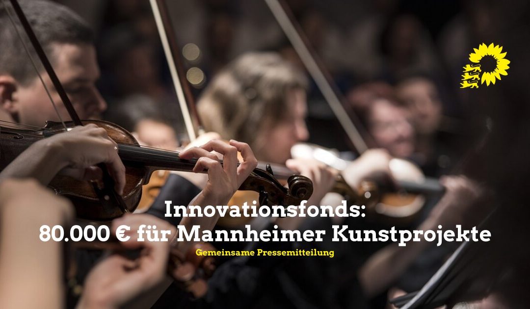Innovationsfonds Kunst 2023 – Land fördert Kultur in Mannheim