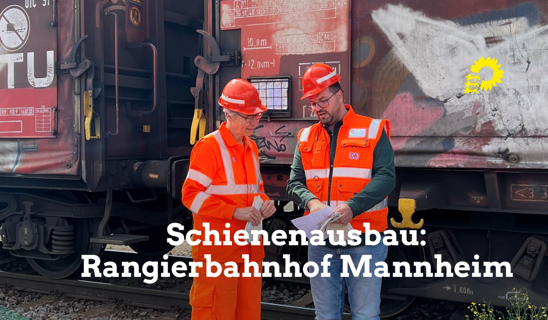 Schienenausbau: Rangierbahnhof Mannheim