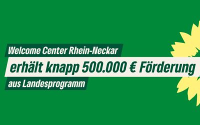 Gemeinsame Zumeldung: Welcome Center Rhein-Neckar erhält knapp 500.000 Euro Förderung aus Landesprogramm