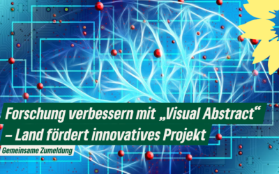 Gemeinsame Zumeldung: Forschung verbessern mit „Visual Abstract“ – Land fördert innovatives Projekt
