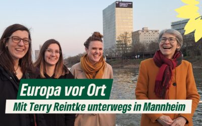 Europa vor Ort: Mit Terry Reintke unterwegs in Mannheim