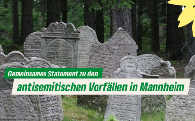 Gemeinsames Statement zu den antisemitischen Vorfällen in Mannheim