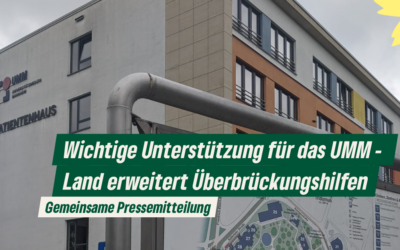 Wichtige Unterstützung für das UMM – Land erweitert Überbrückungshilfen auf rund 62 Millionen Euro