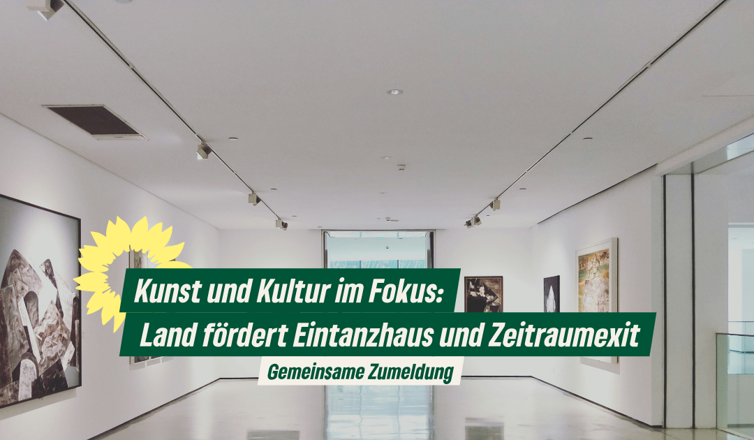 Gemeinsame Zumeldung: Kunst und Kultur im Fokus: Land fördert Eintanzhaus und Zeitraumexit