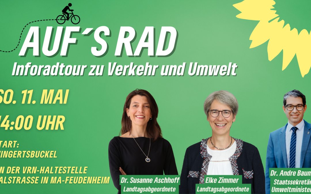 „Auf’s Rad  – Inforadtour zu Verkehr und Umwelt“